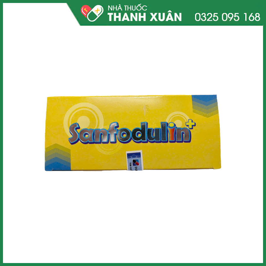 Sanfodulin hỗ trợ tăng sức đề kháng cho cơ thể, giảm nguy cơ mắc bệnh về đường hô hấp trên